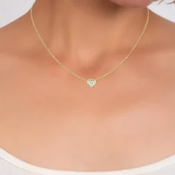 So Charm BijouxCollier Femme So Charm - B3084-DORE - Collier Coeur Doré