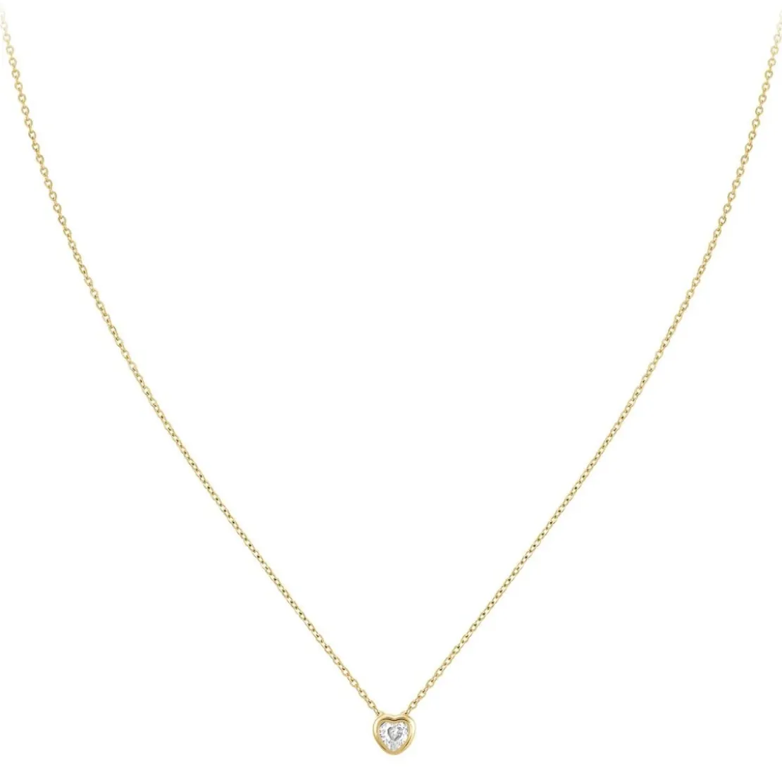 So Charm BijouxCollier Femme So Charm - B3084-DORE - Collier Coeur Doré