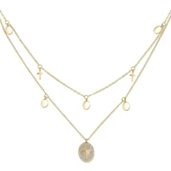 So Charm BijouxCollier Femme So Charm - B2222-DORE - Collier Mode Doré