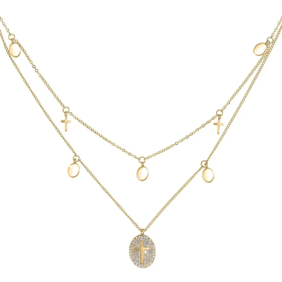 So Charm BijouxCollier Femme So Charm - B2222-DORE - Collier Mode Doré