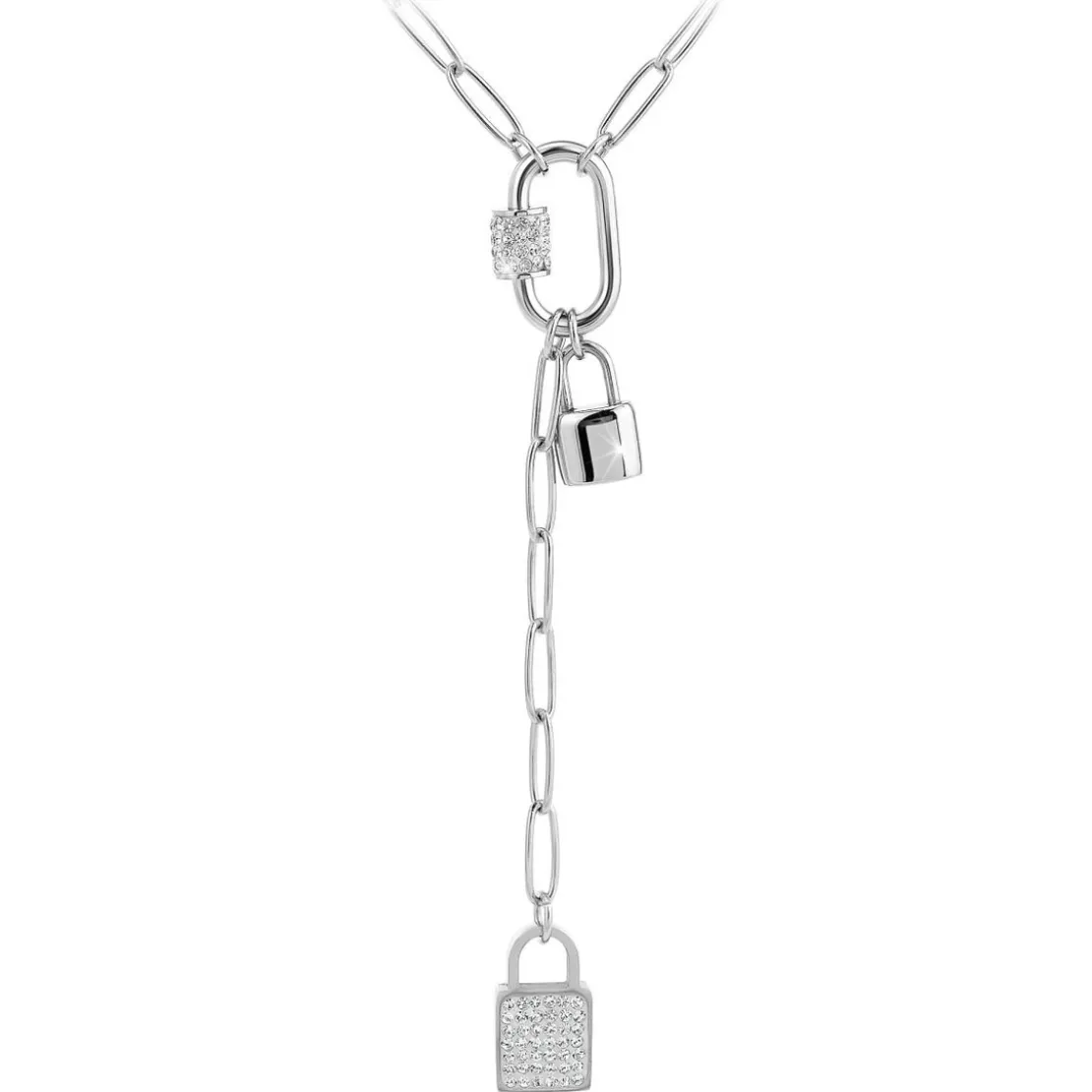 So Charm BijouxCollier Femme So Charm - B3031-ARGENT - Collier Cadenas Argenté