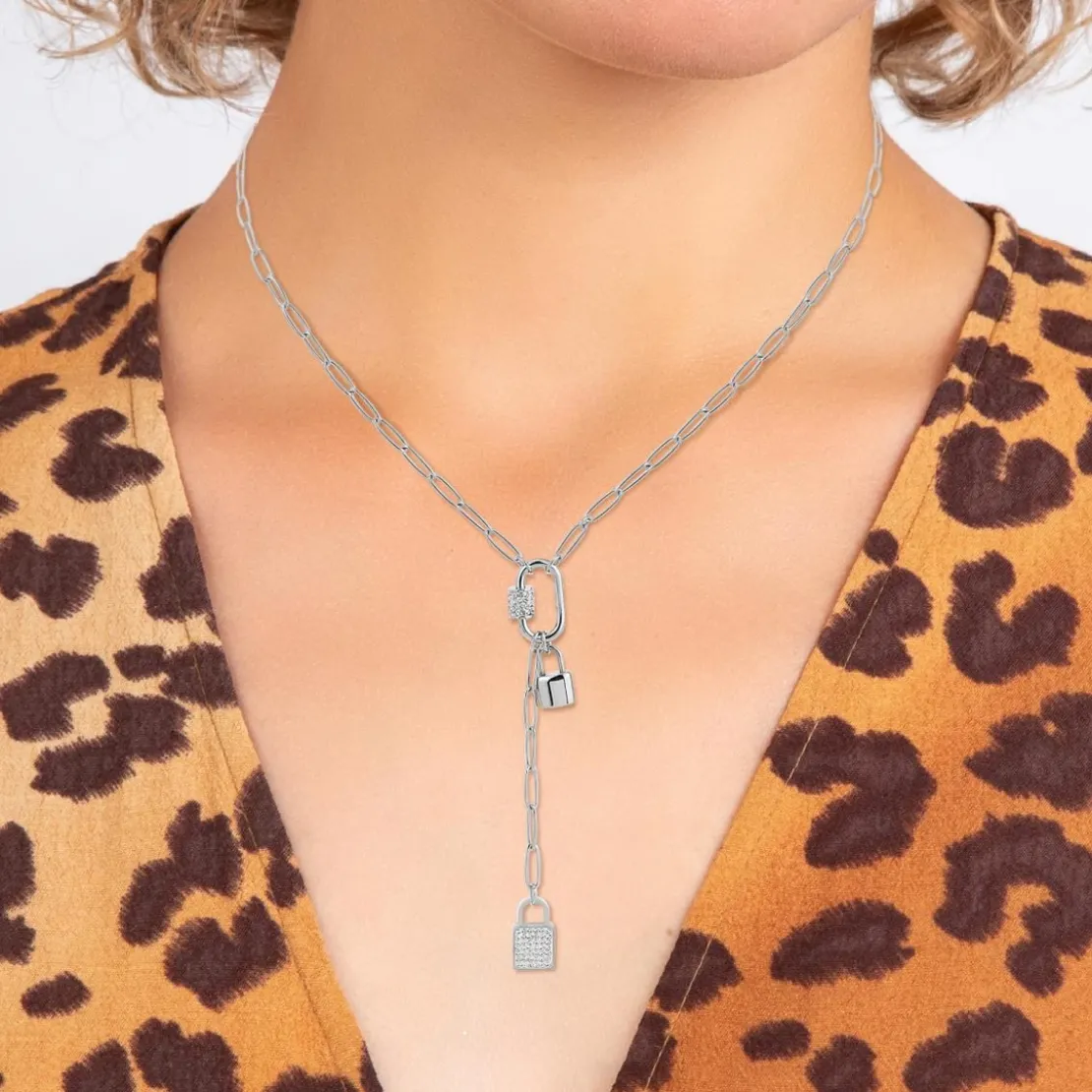 So Charm BijouxCollier Femme So Charm - B3031-ARGENT - Collier Cadenas Argenté