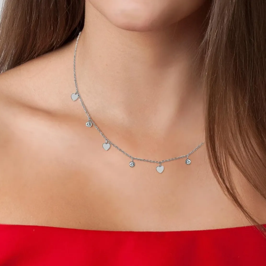 So Charm BijouxCollier Femme So Charm - B3117-ARGENT - Collier Mode Argenté