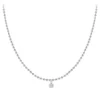 So Charm BijouxCollier Femme So Charm - BD2385-ARGENT-DIAMANT - Collier Mode Argenté