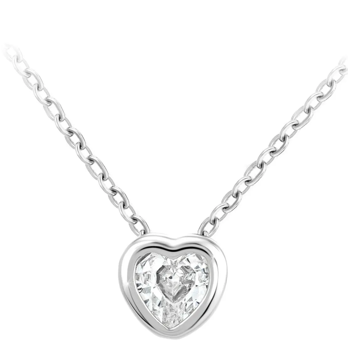 So Charm BijouxCollier Femme So Charm - B3084-ARGENT - Collier Coeur Argenté