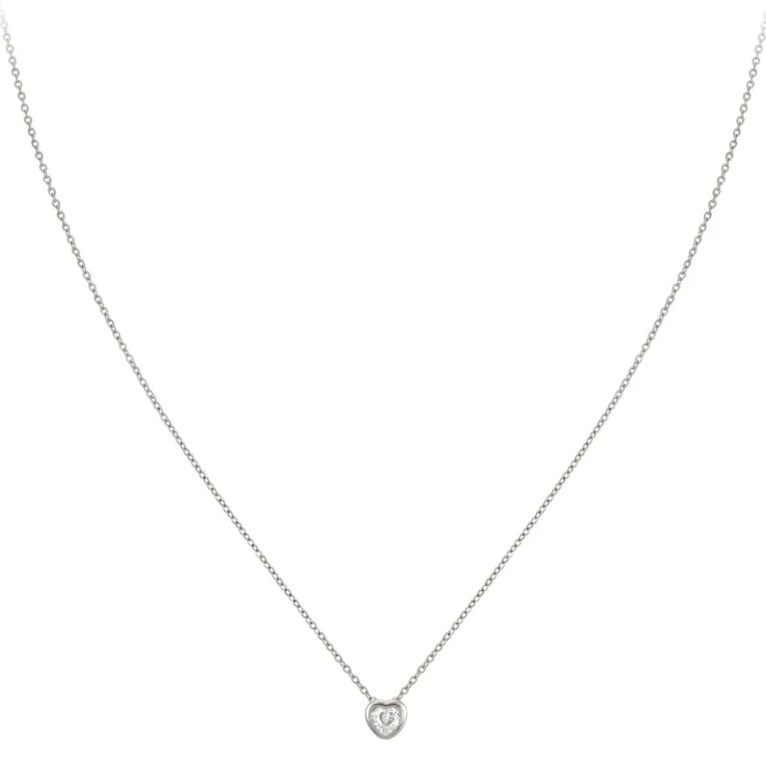 So Charm BijouxCollier Femme So Charm - B3084-ARGENT - Collier Coeur Argenté