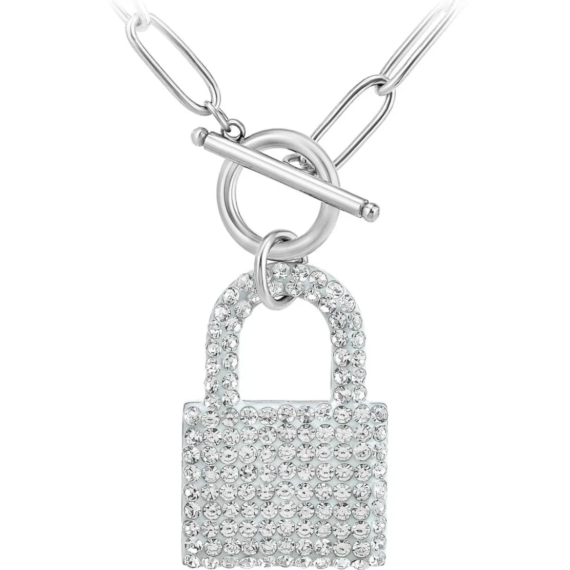 So Charm BijouxCollier Femme So Charm - B3139-ARGENT - Collier Cadenas Argenté