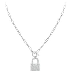 So Charm BijouxCollier Femme So Charm - B3139-ARGENT - Collier Cadenas Argenté