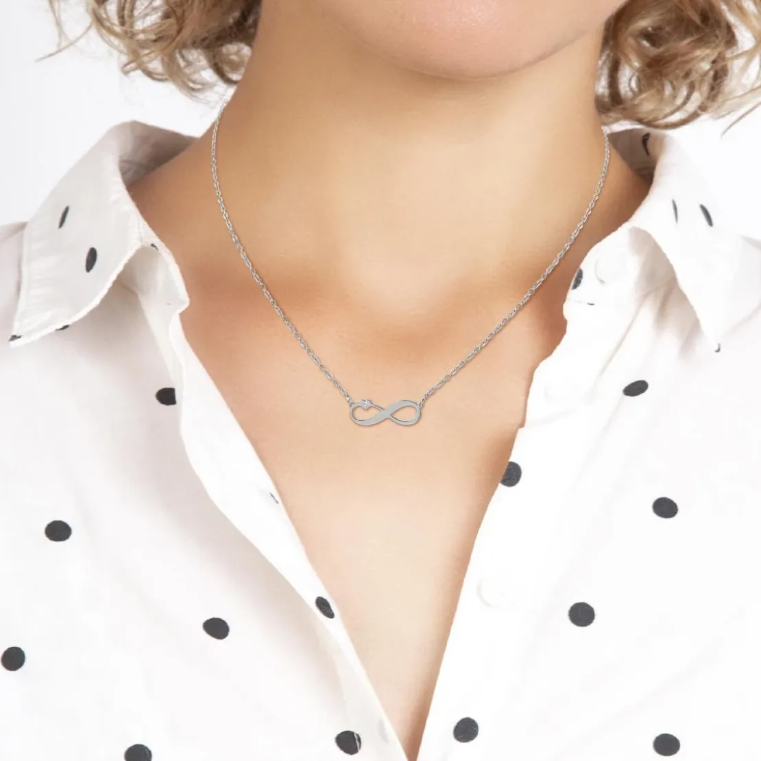 So Charm BijouxCollier Femme So Charm - BD4099-ARGENT - Collier Infini Argenté