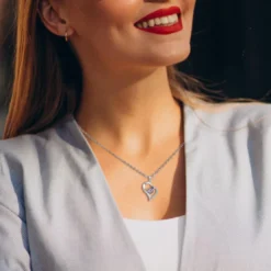 So Charm BijouxCollier Femme So Charm - B4232-ARGENT - Collier Coeur Argenté