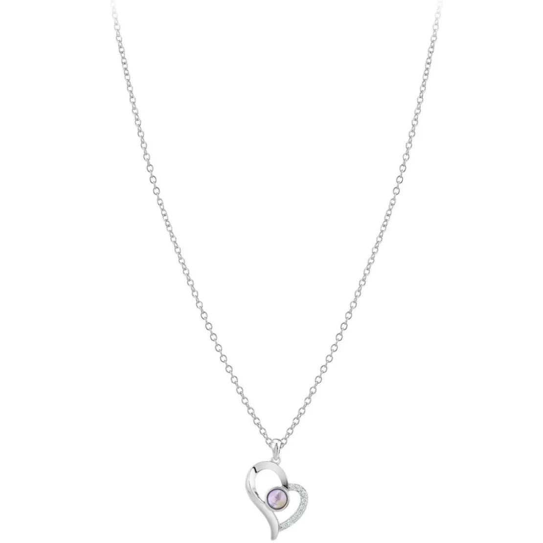 So Charm BijouxCollier Femme So Charm - B4232-ARGENT - Collier Coeur Argenté