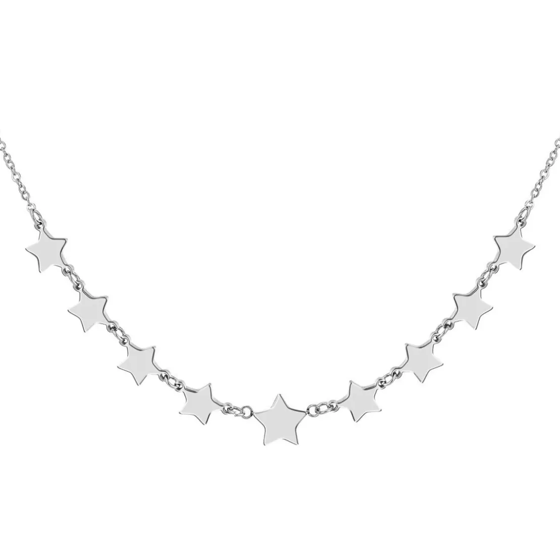 So Charm BijouxCollier Femme So Charm - B3116-ARGENT - Collier Étoile Argenté
