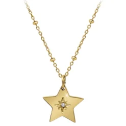 So Charm BijouxCollier Femme So Charm - BD4098-DORE - Collier Étoile Doré