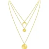 So Charm BijouxCollier Femme So Charm - BD2920-DORE-DIAMANT - Collier Mode Doré