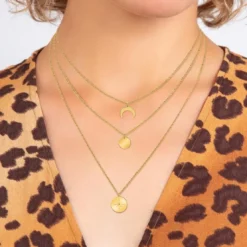 So Charm BijouxCollier Femme So Charm - BD2920-DORE-DIAMANT - Collier Mode Doré