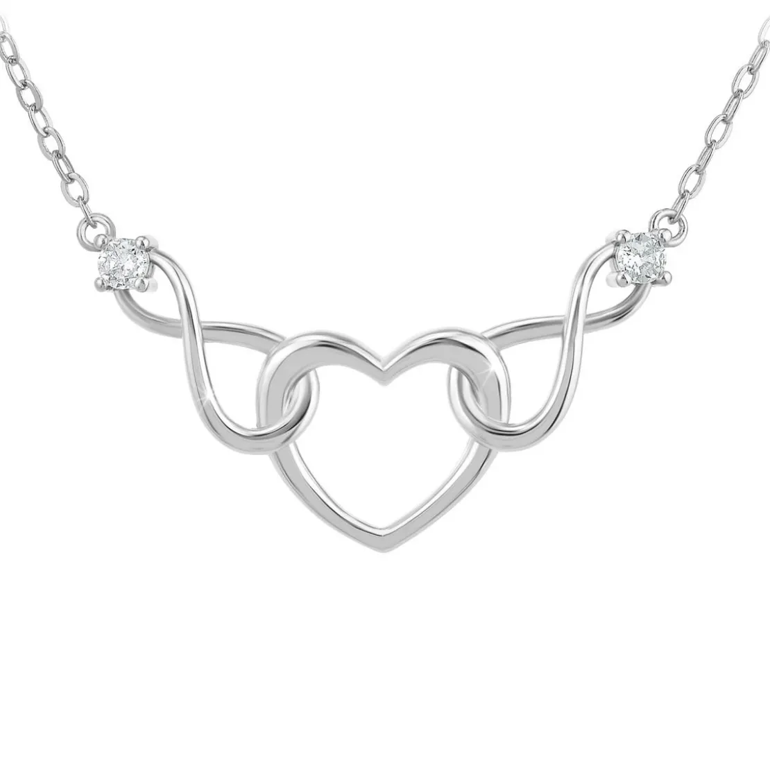 So Charm BijouxCollier Femme So Charm - B4190-ARGENT - Collier Coeur Argenté
