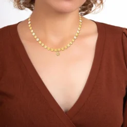So Charm BijouxCollier Femme So Charm - BD2392-DORE-DIAMANT - Collier Mode Doré