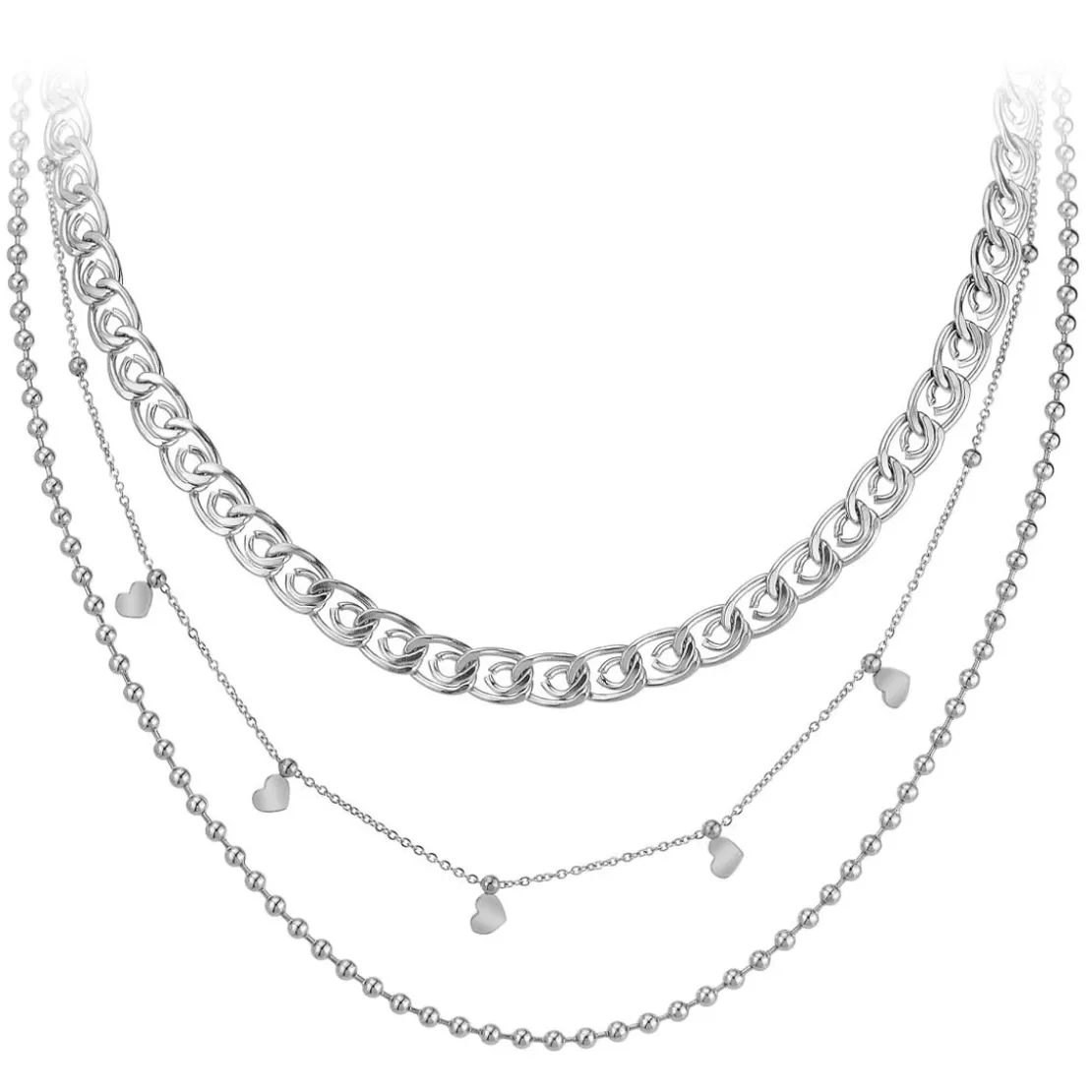 So Charm BijouxCollier Femme So Charm - B3172-ARGENT - Collier Mode Argenté
