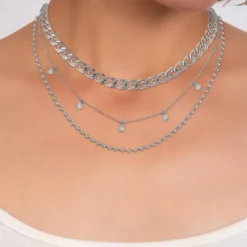 So Charm BijouxCollier Femme So Charm - B3172-ARGENT - Collier Mode Argenté