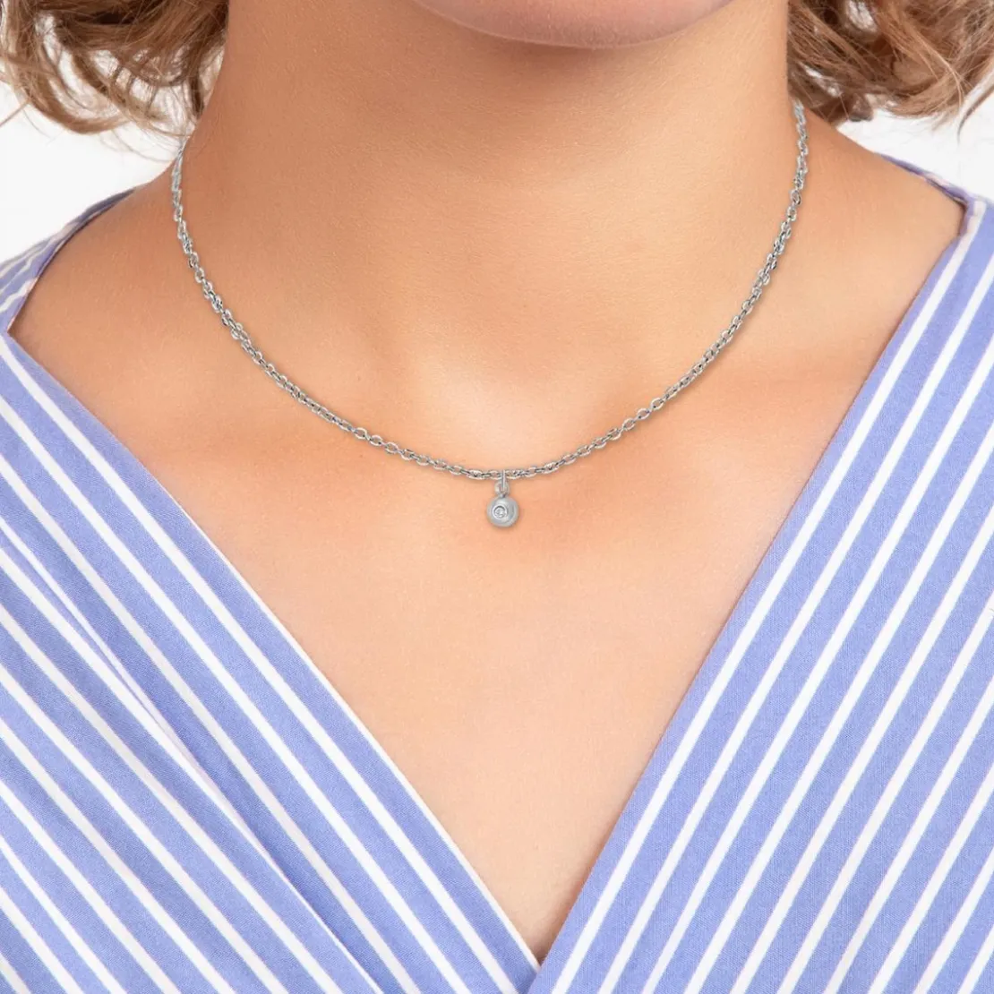 So Charm BijouxCollier Femme So Charm - BD2382-ARGENT-DIAMANT - Collier Mode Argenté