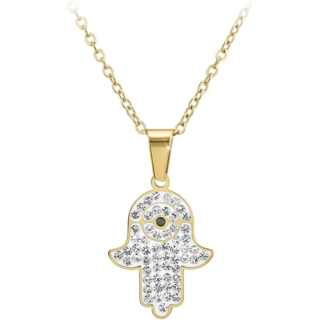 So Charm BijouxCollier Femme So Charm - BD2763-DORE-DIAMANT - Collier Mode Doré
