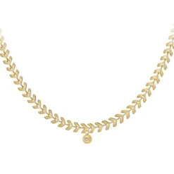 So Charm BijouxCollier Femme So Charm - BD2881-DORE-DIAMANT - Collier Mode Doré