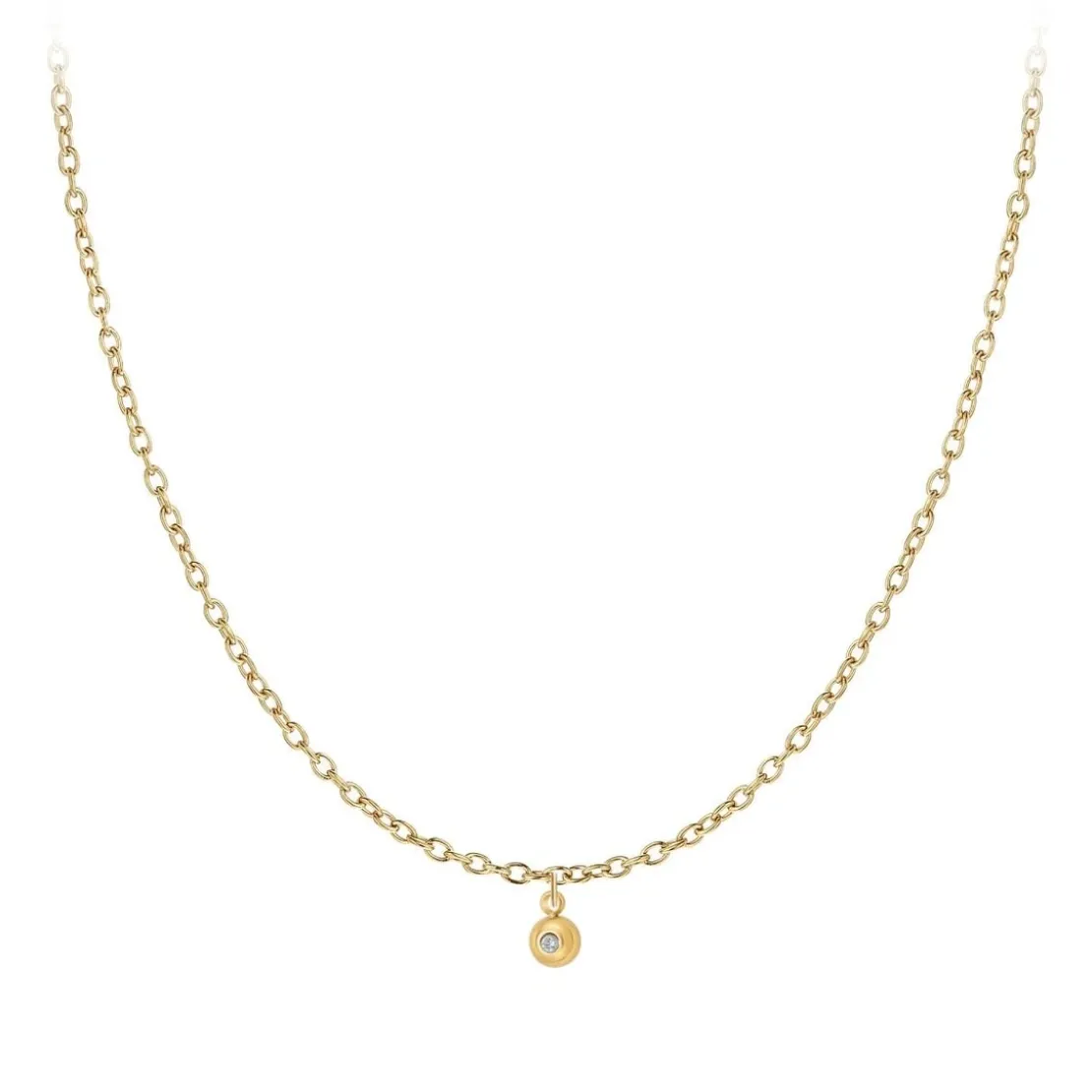 So Charm BijouxCollier Femme So Charm - BD2382-DORE-DIAMANT - Collier Mode Doré