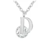 So Charm BijouxCollier Femme So Charm - B1498-D - Collier Initiale Argenté