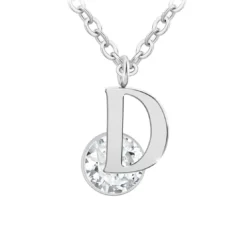 So Charm BijouxCollier Femme So Charm - B1498-D - Collier Initiale Argenté