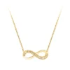 So Charm BijouxCollier infini par So Charm® ornée de cristaux Swarovski® BS1238-DORE