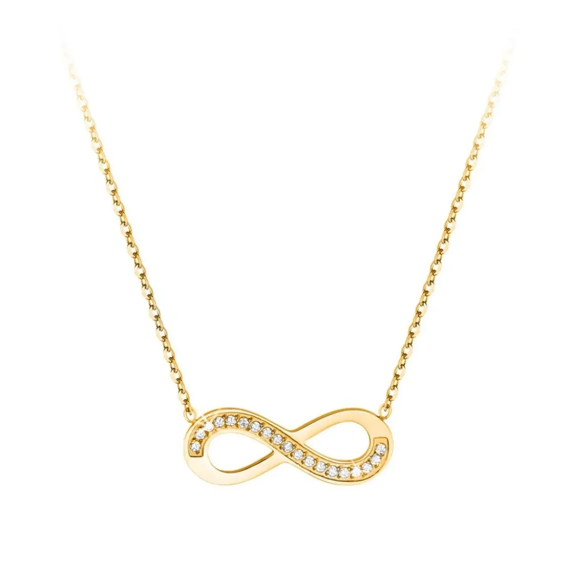So Charm BijouxCollier infini par So Charm® ornée de cristaux Swarovski® BS1238-DORE