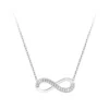 So Charm BijouxCollier infini par So Charm® ornée de cristaux Swarovski® BS1238-ARGENT