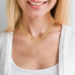 So Charm BijouxCollier par So Charm® ornée de cristaux Swarovski® BS3141-DORE+B2881-DORE+B2382-DORE