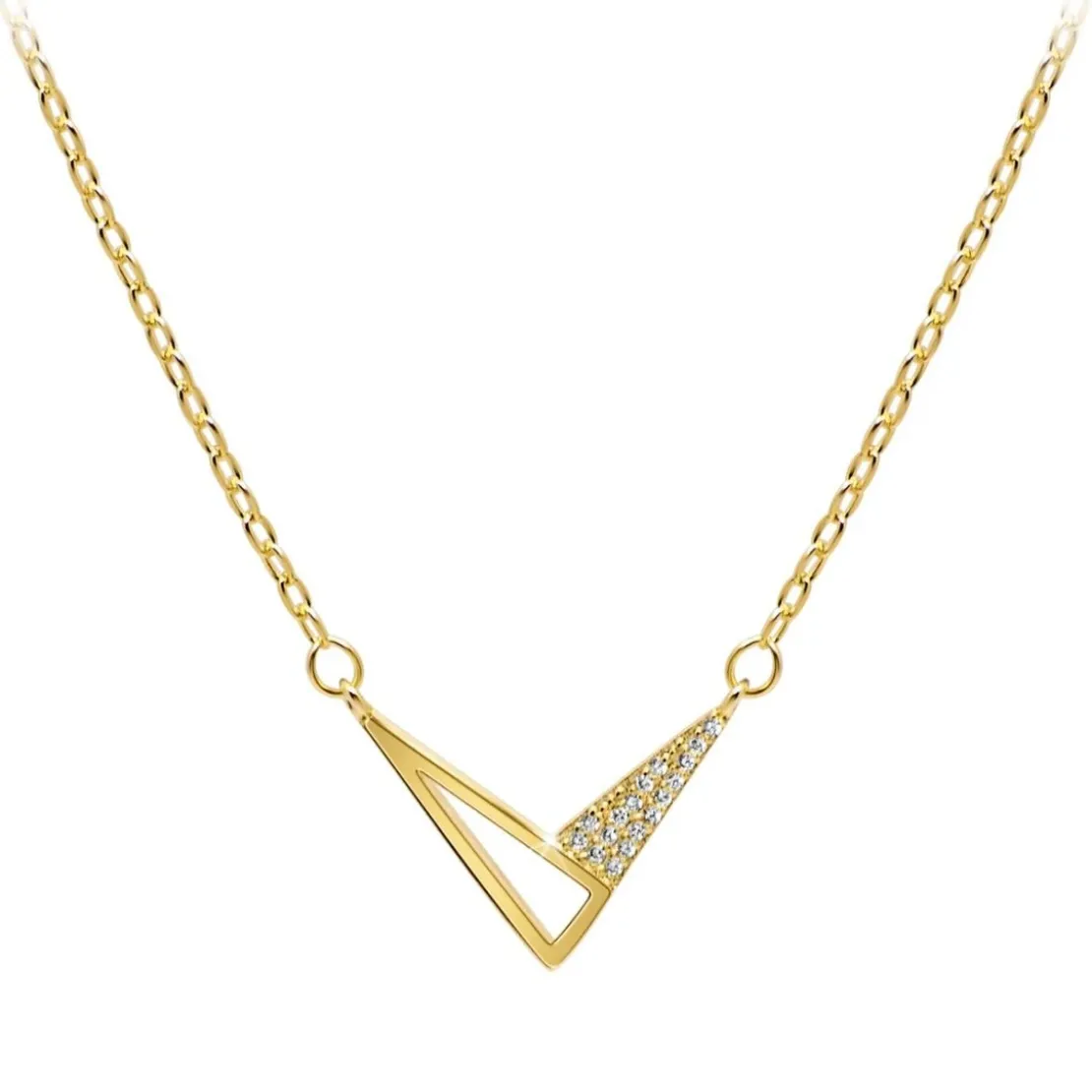 So Charm BijouxCollier par So Charm® ornée de cristaux Swarovski® BS4100-DORE