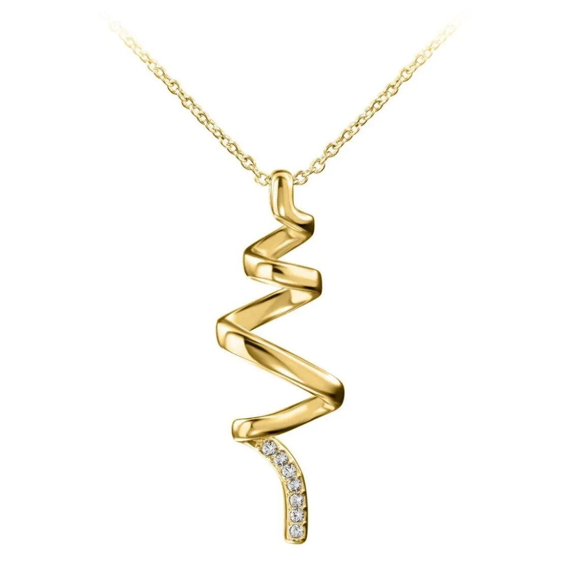 So Charm BijouxCollier par So Charm® ornée de cristaux Swarovski® BS1549-DORE-COLLIER