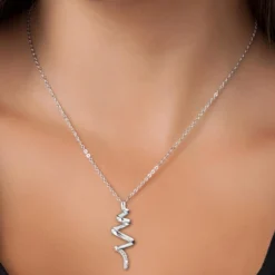 So Charm BijouxCollier par So Charm® ornée de cristaux Swarovski® BS1549-ARGENT-COLLIER