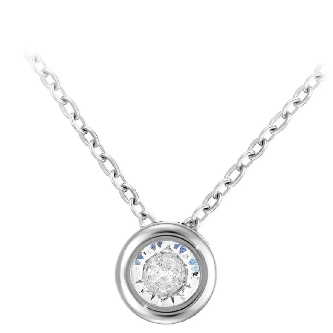 So Charm BijouxCollier rond par So Charm® ornée de cristaux Swarovski® BS3086-ARGENT