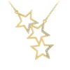 So Charm BijouxCollier étoiles par So Charm® ornée de cristaux Swarovski® BS3175-DORE