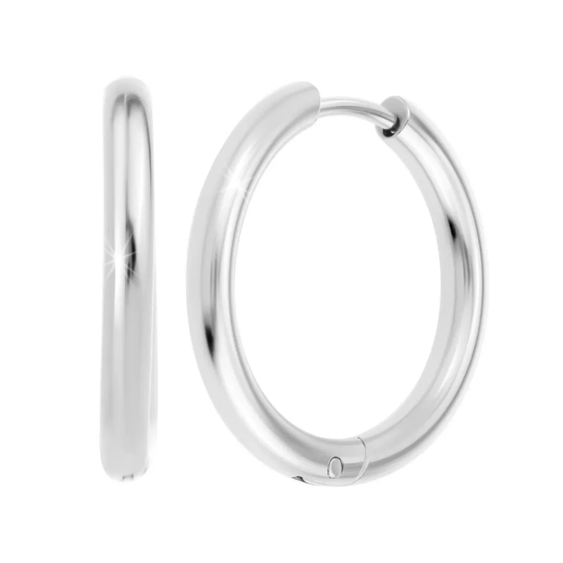 So Charm BijouxCréolesSo Charm - B4140-ARGENT - Boucles D'Oreilles Argentées