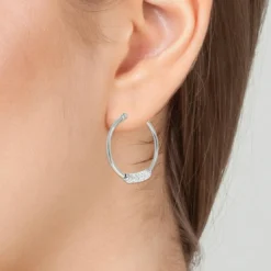 So Charm BijouxCréolesSo Charm - B2790-ARGENT - Boucles D'Oreilles Argentées