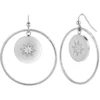 So Charm BijouxCréolesSo Charm - BD2318-BO-ARGENT-DIAMANT-BLANC - Boucles D'Oreilles Argentées