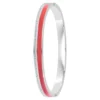 So Charm BijouxJonc FemmeSo Charm - B4338-ARGENT-ROUGE - Bracelet Email Argenté