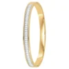 So Charm BijouxJonc FemmeSo Charm - B4337-DORE-BLANC - Bracelet Mode Doré