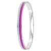 So Charm BijouxJonc FemmeSo Charm - B4338-ARGENT-VIOLET - Bracelet Email Argenté