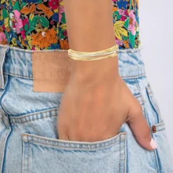 So Charm BijouxJonc FemmeSo Charm - B2923-DORE - Bracelet Mode Doré
