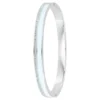 So Charm BijouxJonc FemmeSo Charm - B4338-ARGENT-BLANC - Bracelet Email Argenté