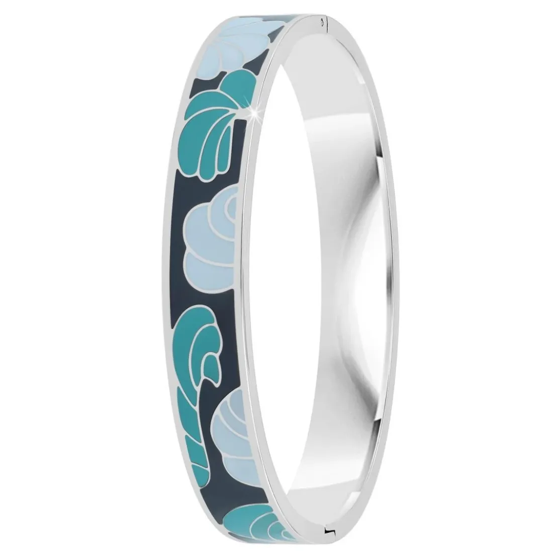 So Charm BijouxJonc FemmeSo Charm - B4340-ARGENT - Bracelet Email Argenté