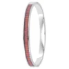 So Charm BijouxJonc FemmeSo Charm - B4337-ARGENT-ROUGE - Bracelet Mode Argenté