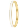 So Charm BijouxJonc FemmeSo Charm - B4339-DORE-BLANC - Bracelet Email Doré