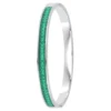 So Charm BijouxJonc FemmeSo Charm - B4337-ARGENT-VERT - Bracelet Mode Argenté